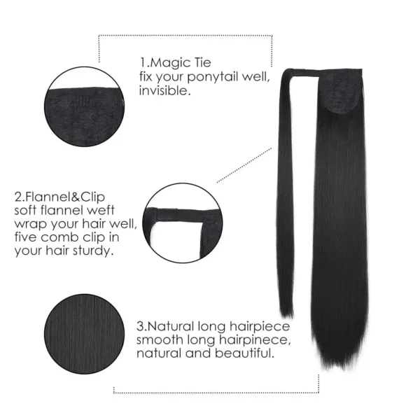 Clip in Ponytail Extension 2