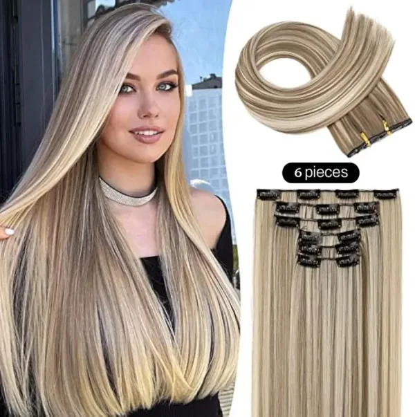 Hair Extensions Thick Long Lace Weft 1