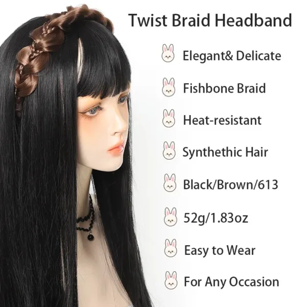 Twist Braid Headband 2